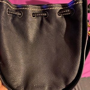 Small Black Fossil Purse